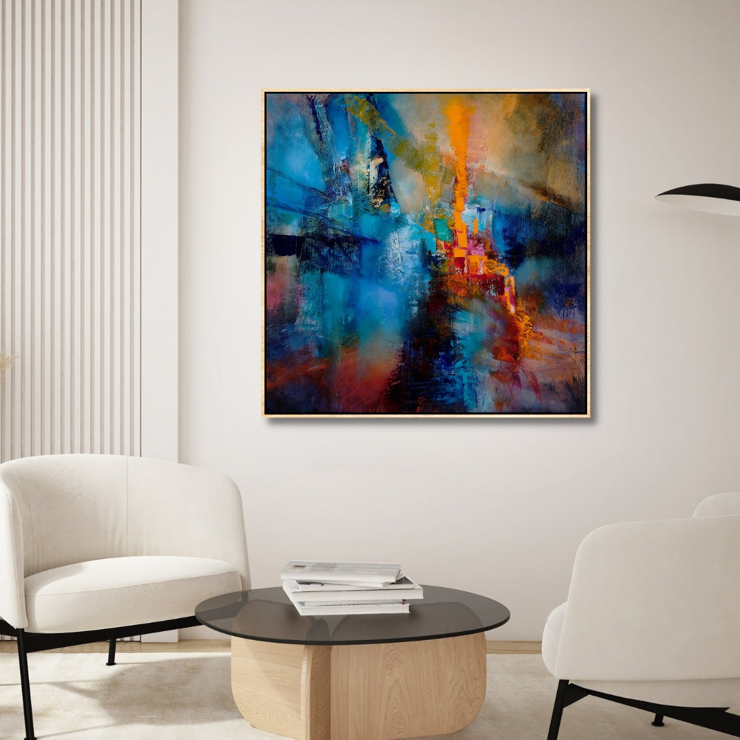 Cascades Abstract Art