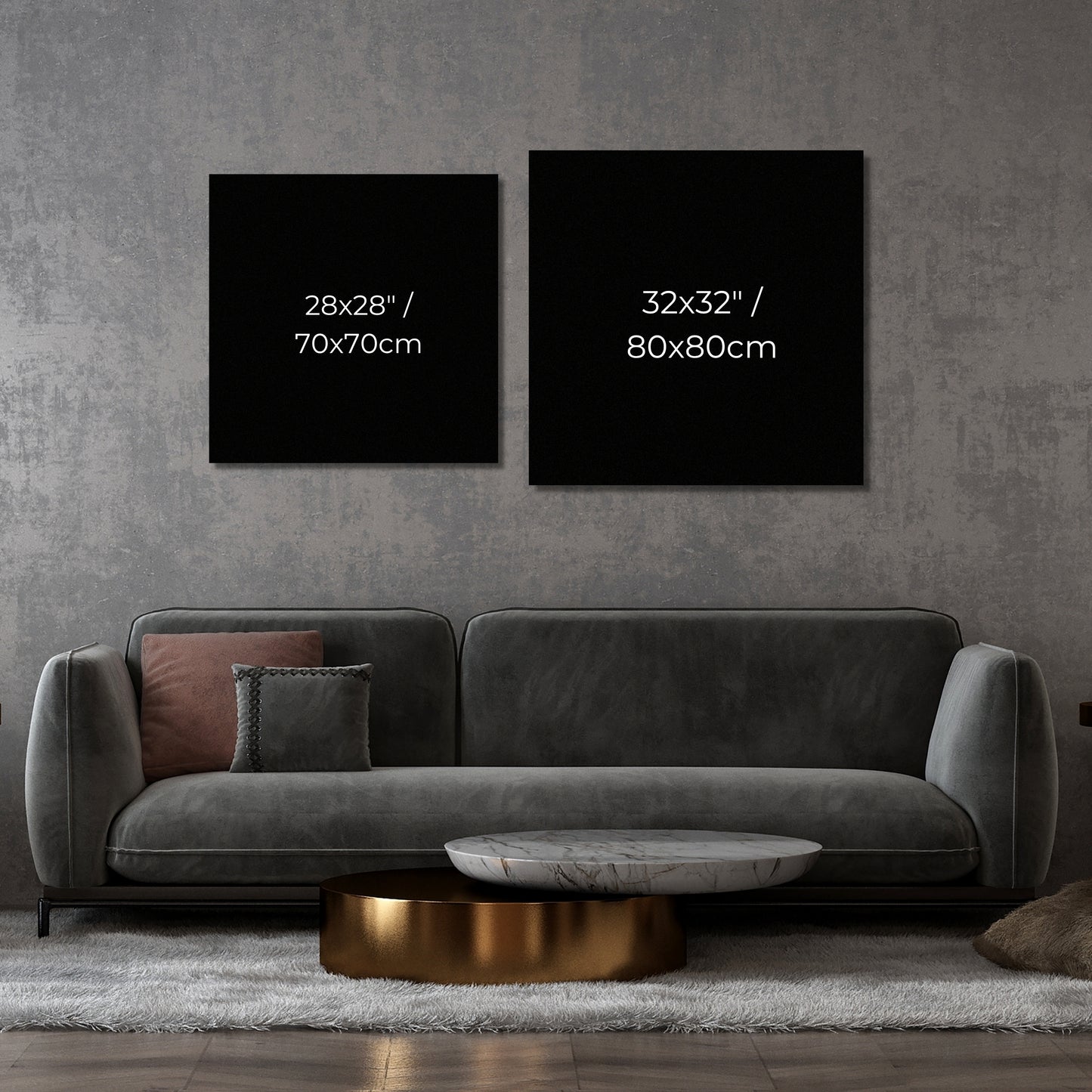 Reflections of Light – Abstract Skyline Framed Art