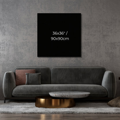Reflections of Light – Abstract Skyline Framed Art