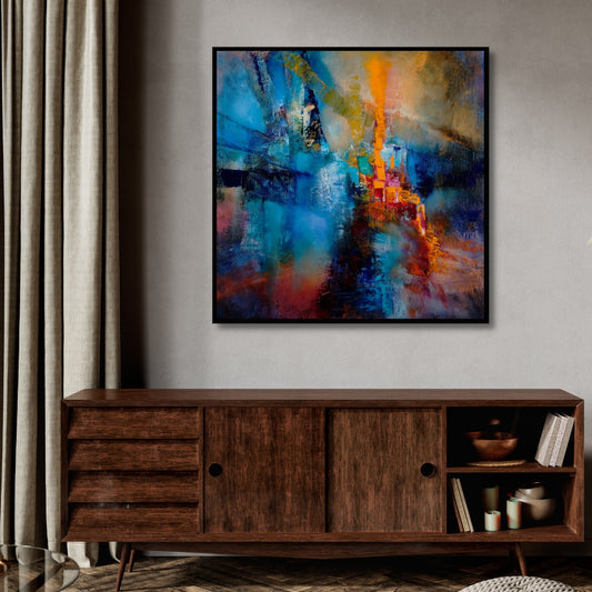 Cascades Abstract Art