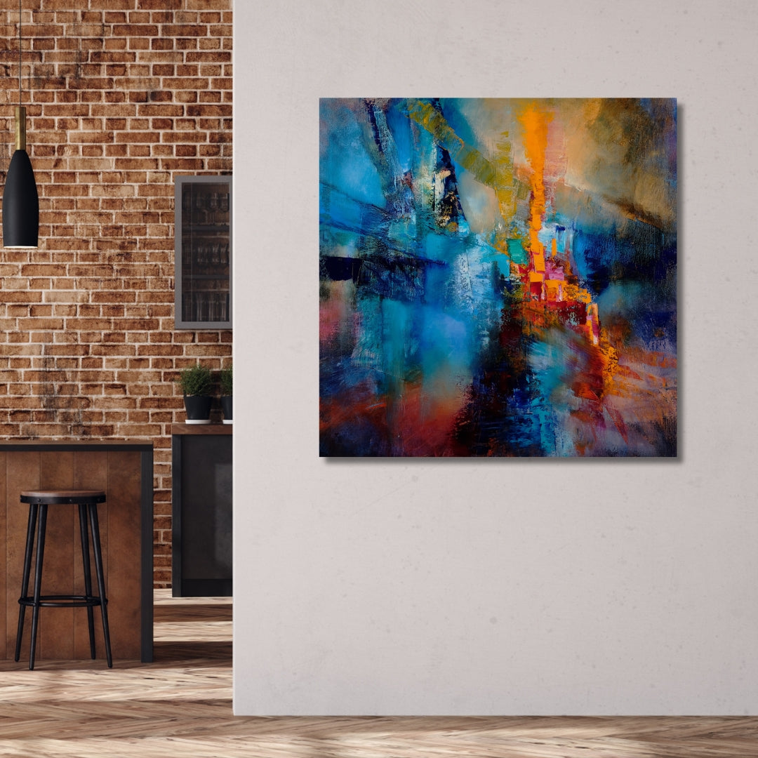 Cascades Abstract Art